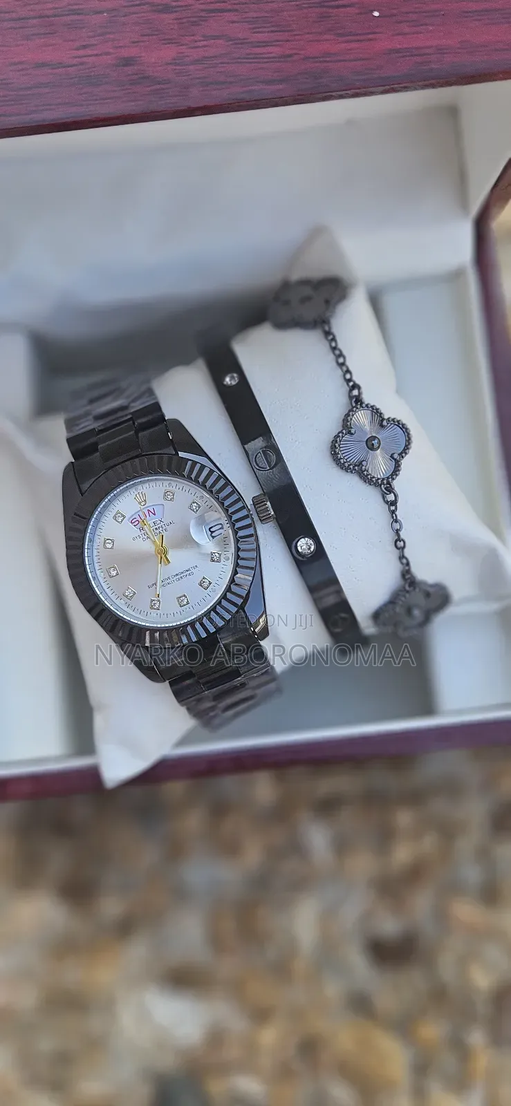 Classy Ladies Quality Watch and Bracelet Set.