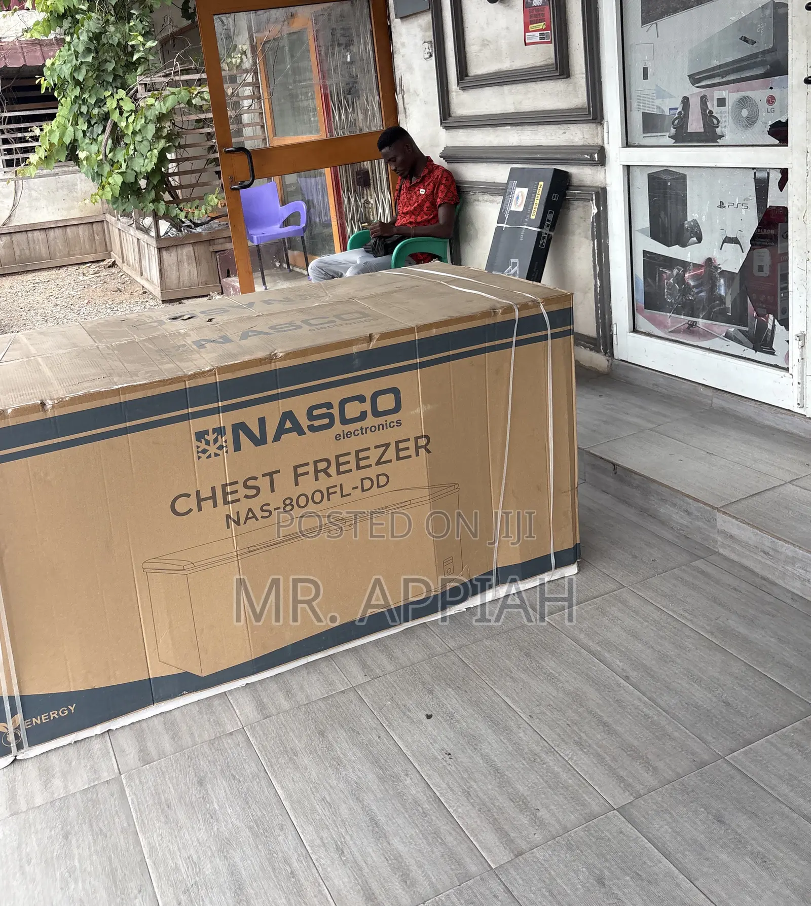 Sealed in Box Nasco Double Door Chest Freezer(Nas800fl).