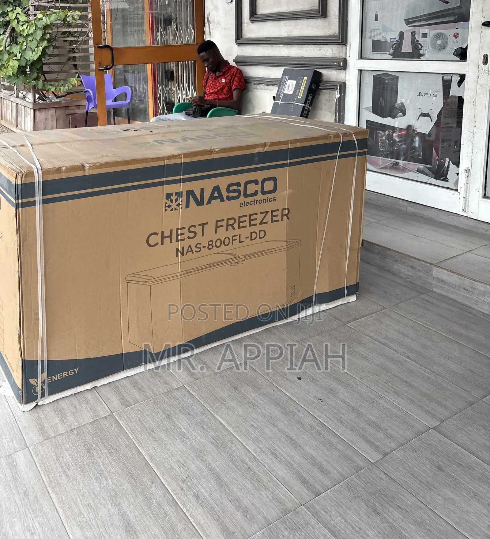 Unique Nasco Nas800fl Double Door Electric Chest Freezer(Gray) 