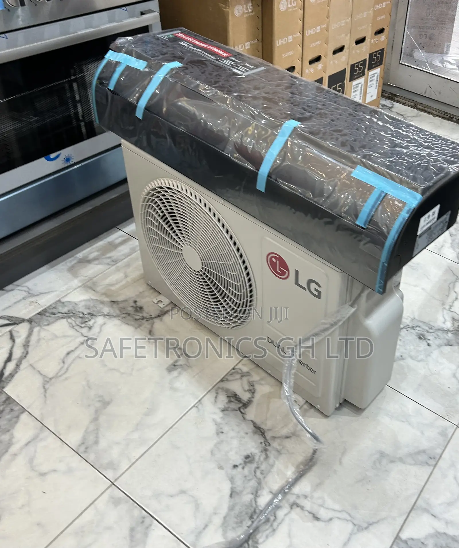Try Out New Lg Dual Smart Inverter 2.5 Horsepower Black Ac