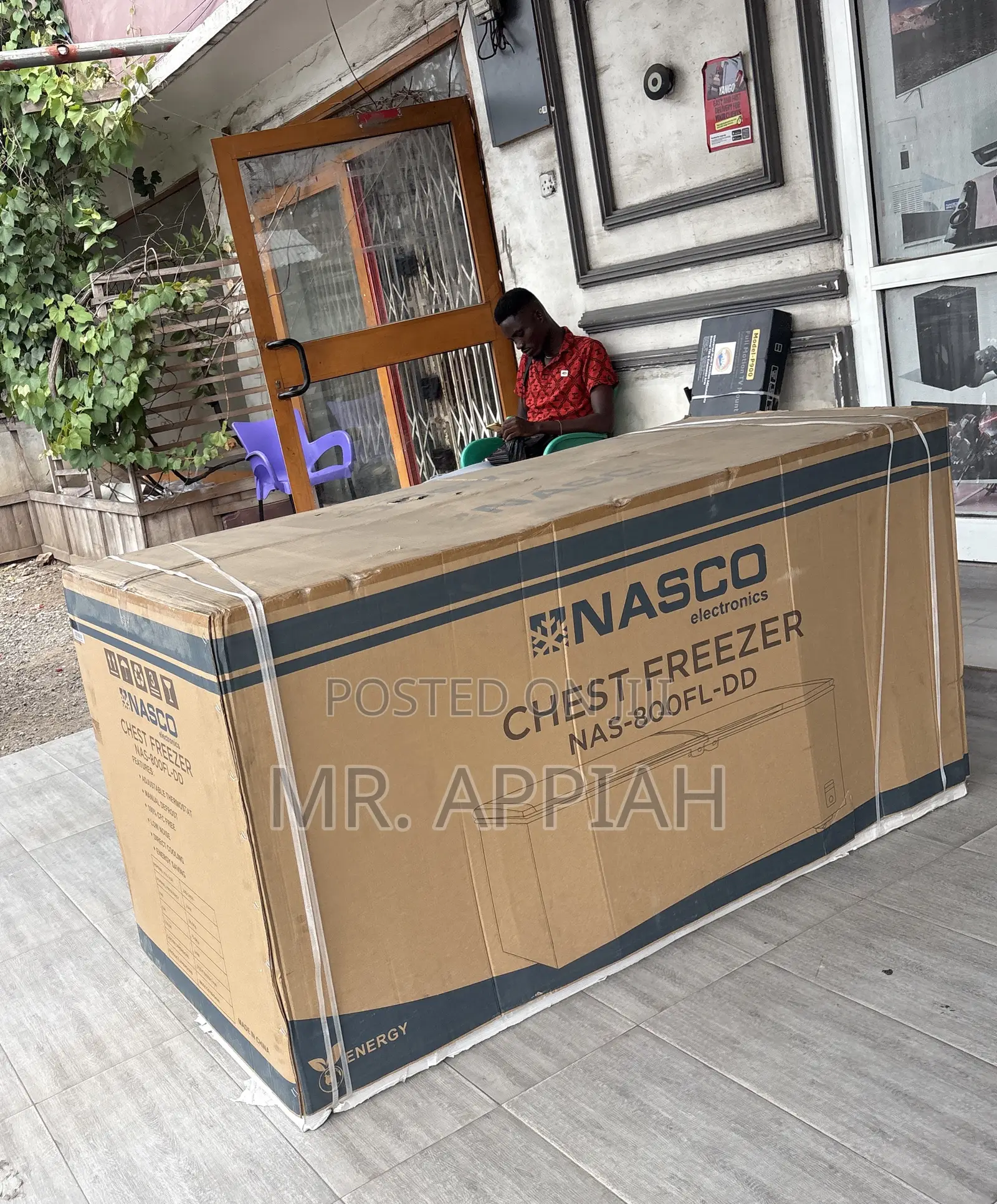 Direct Cooling Nasco Double Door Electric Chest Freezer(Nas800fl)