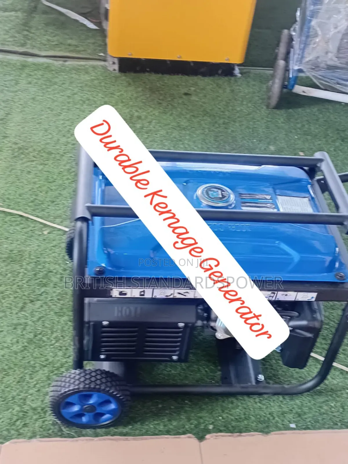 Built for Strength Kemage 7.5kva Generator