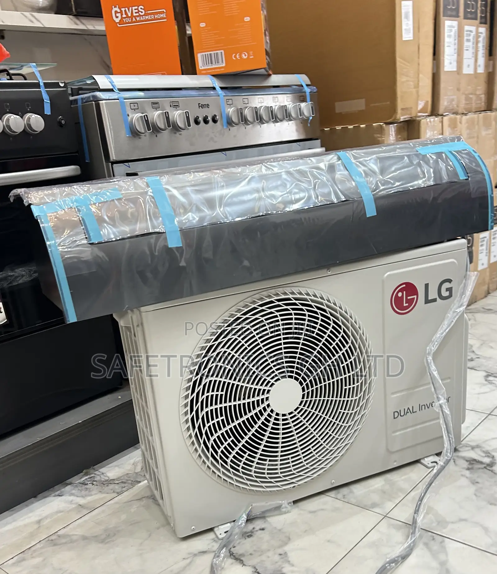 2.5 Horsepower Split R410a Lg Dual Inverter Smart Black Ac