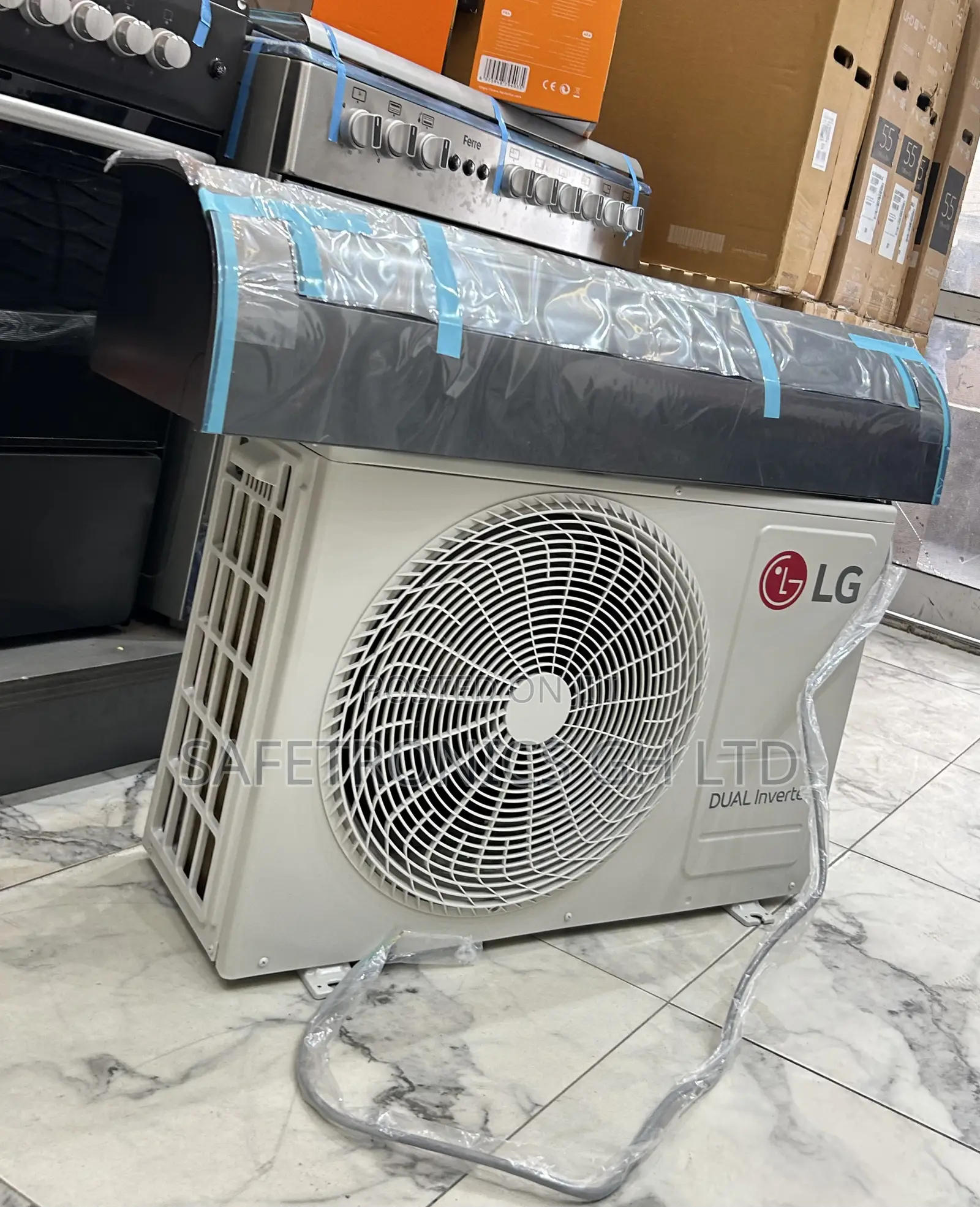 Best Essential 2.5 Horsepower Split Type Black Lg Dual Inverter Smart