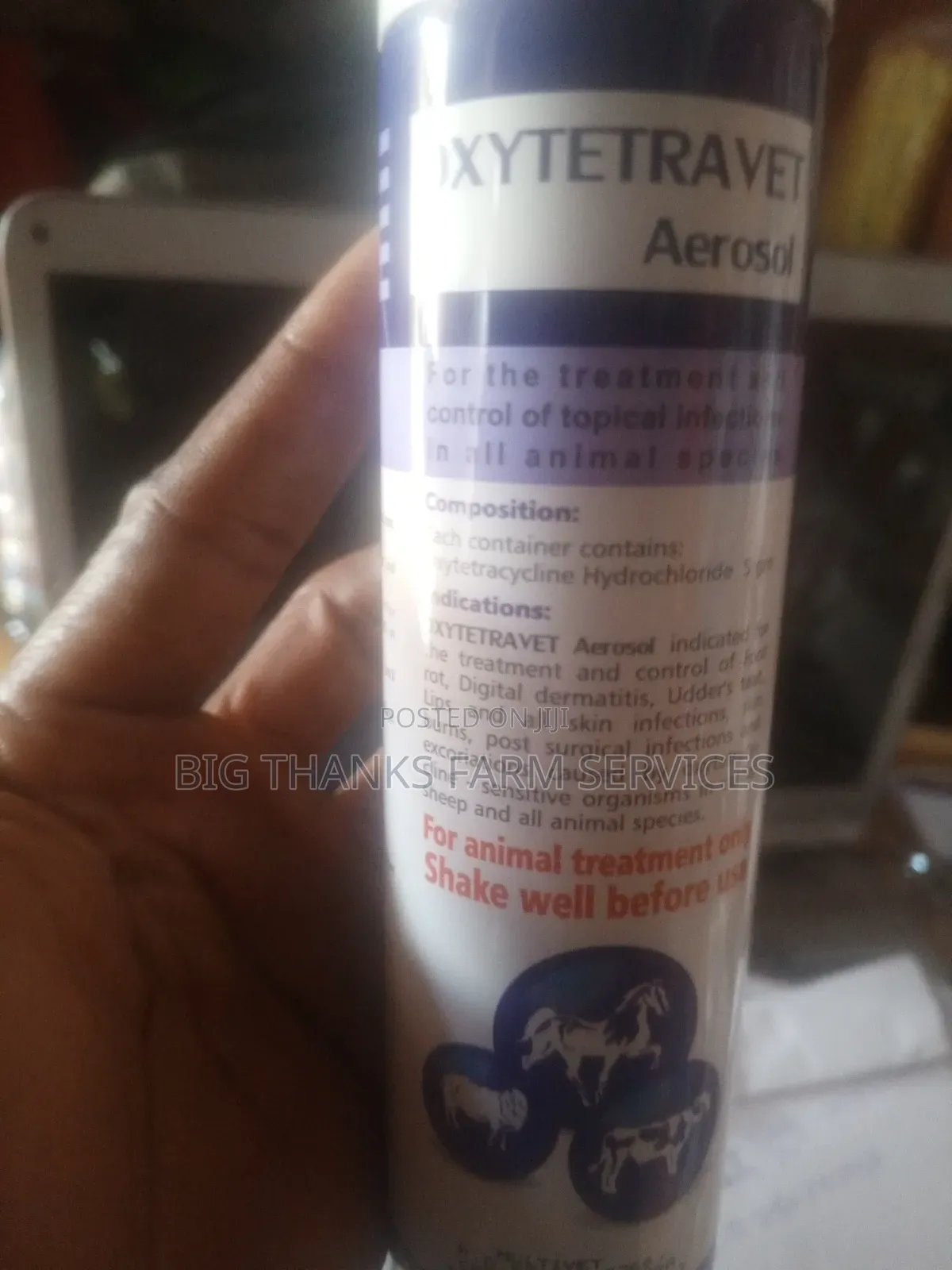 Oxytetravet Antibiotic Spray