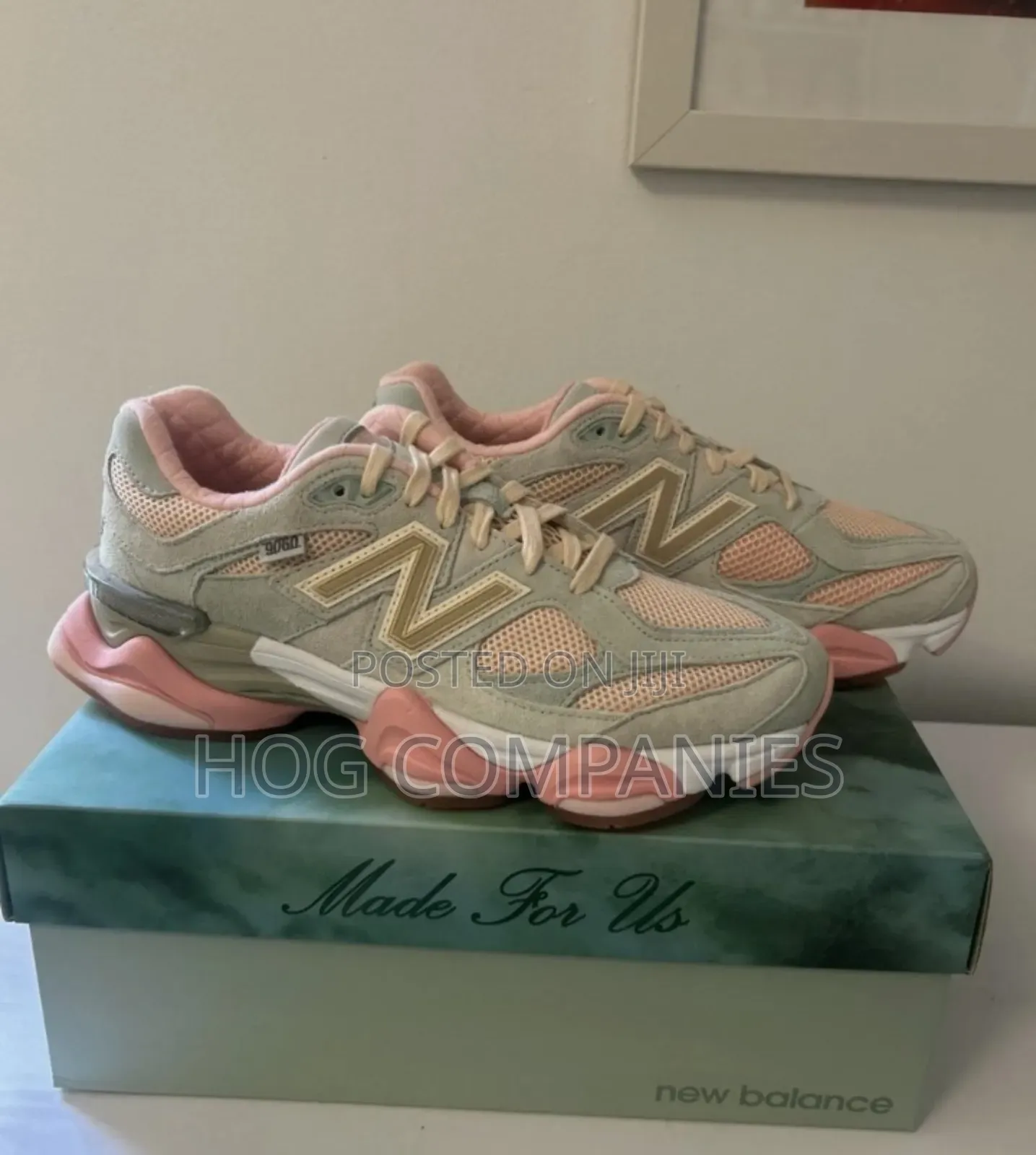 Kids New Balance Joe Freshgoods X 9060 Baby Shower Blue Sneakers