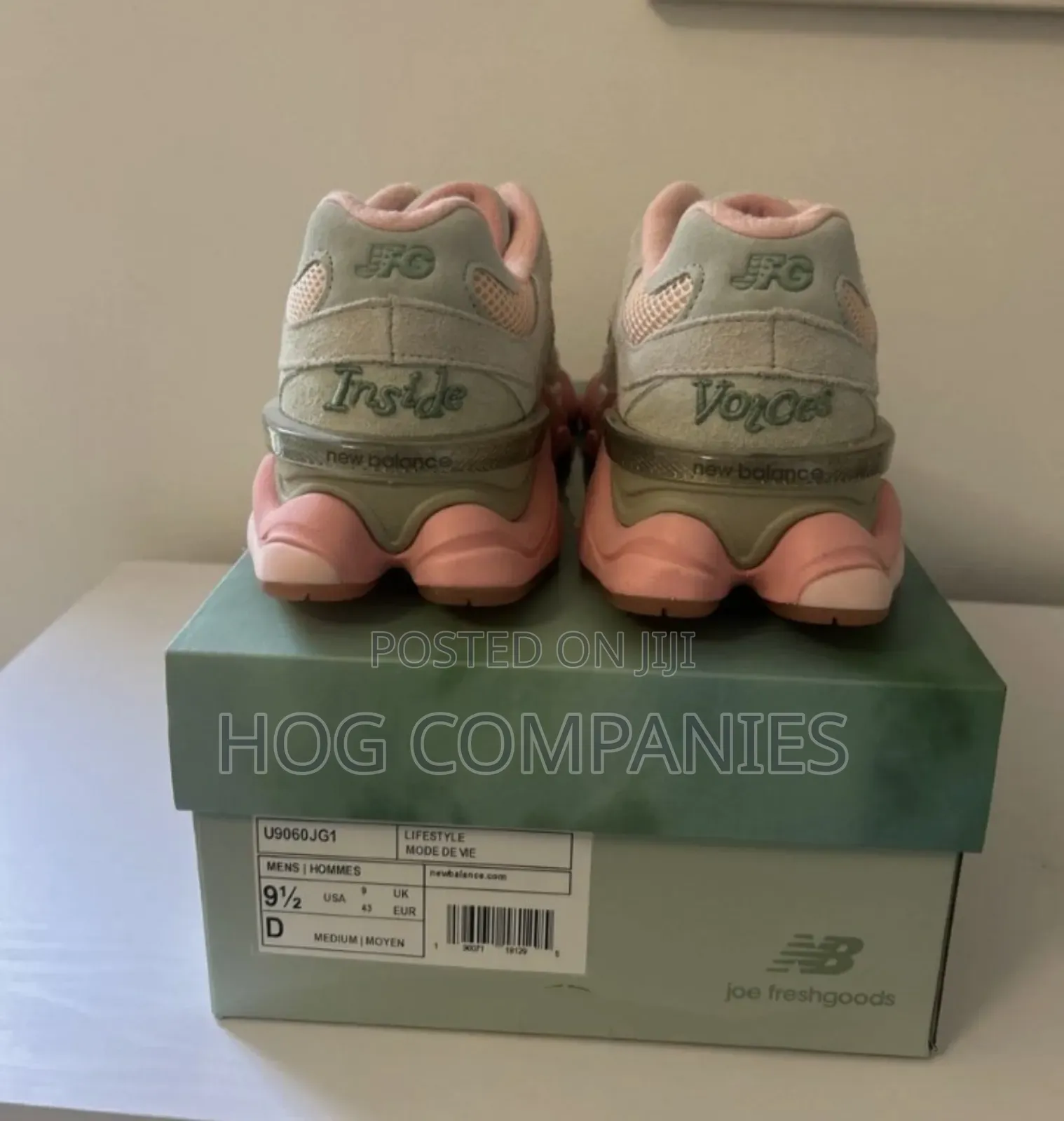 Kids New Balance Joe Freshgoods X 9060 Baby Shower Blue Sneakers