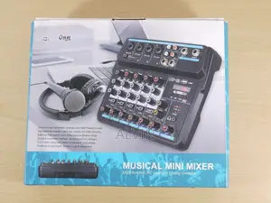 Drembo Portable Audio Mixer M4/M6 Multi Functional Dj Console