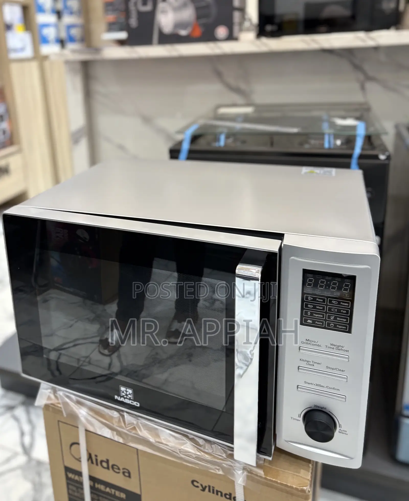 Fresh in Box Nasco Ag036afk 36l Countertop Microwave 