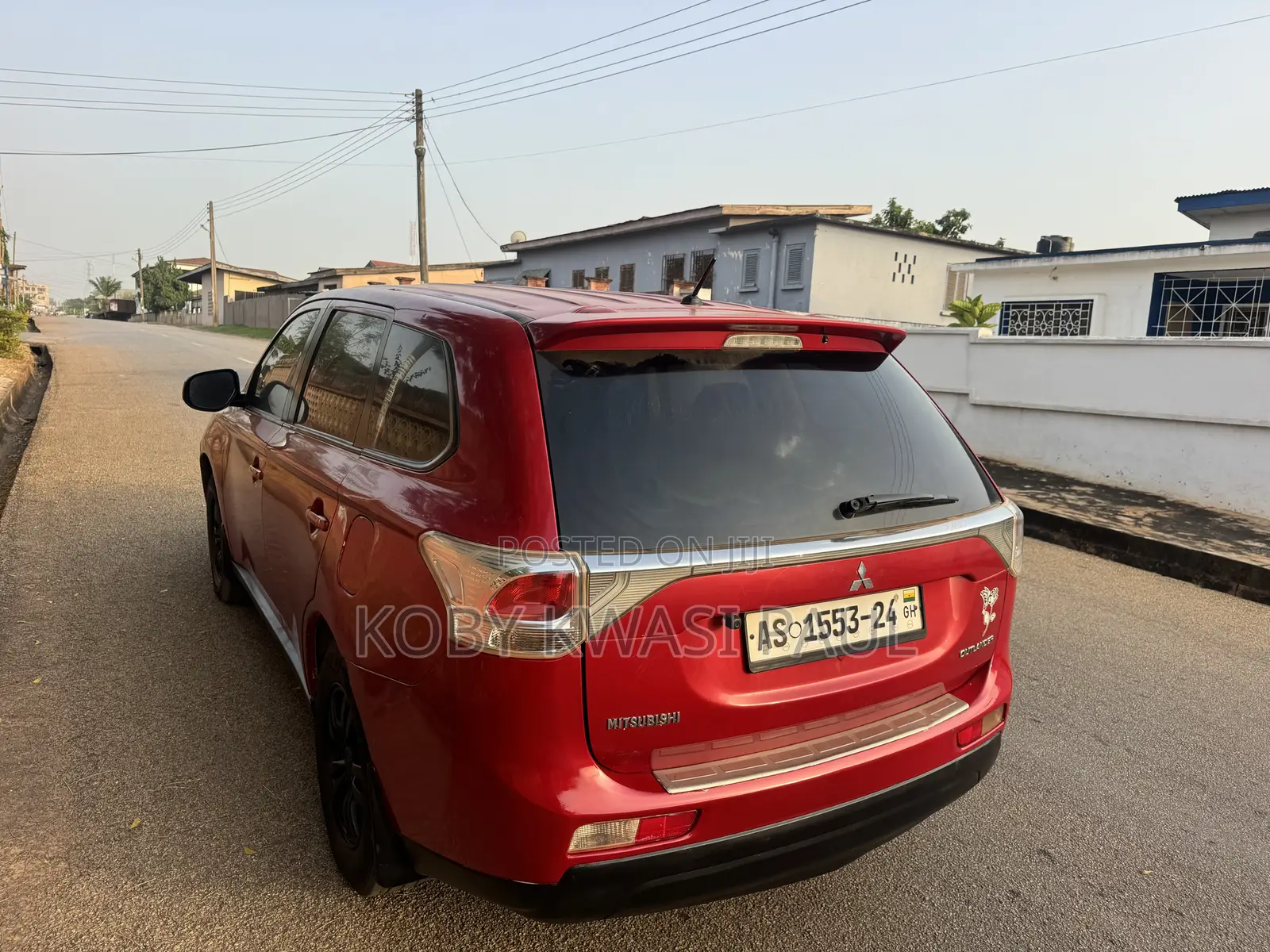 Mitsubishi Outlander 2.0 PHEV AWD 2014 Red