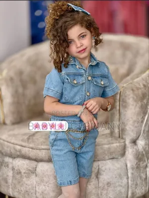 3 Piece Jeans Jumpsuit /Romperset