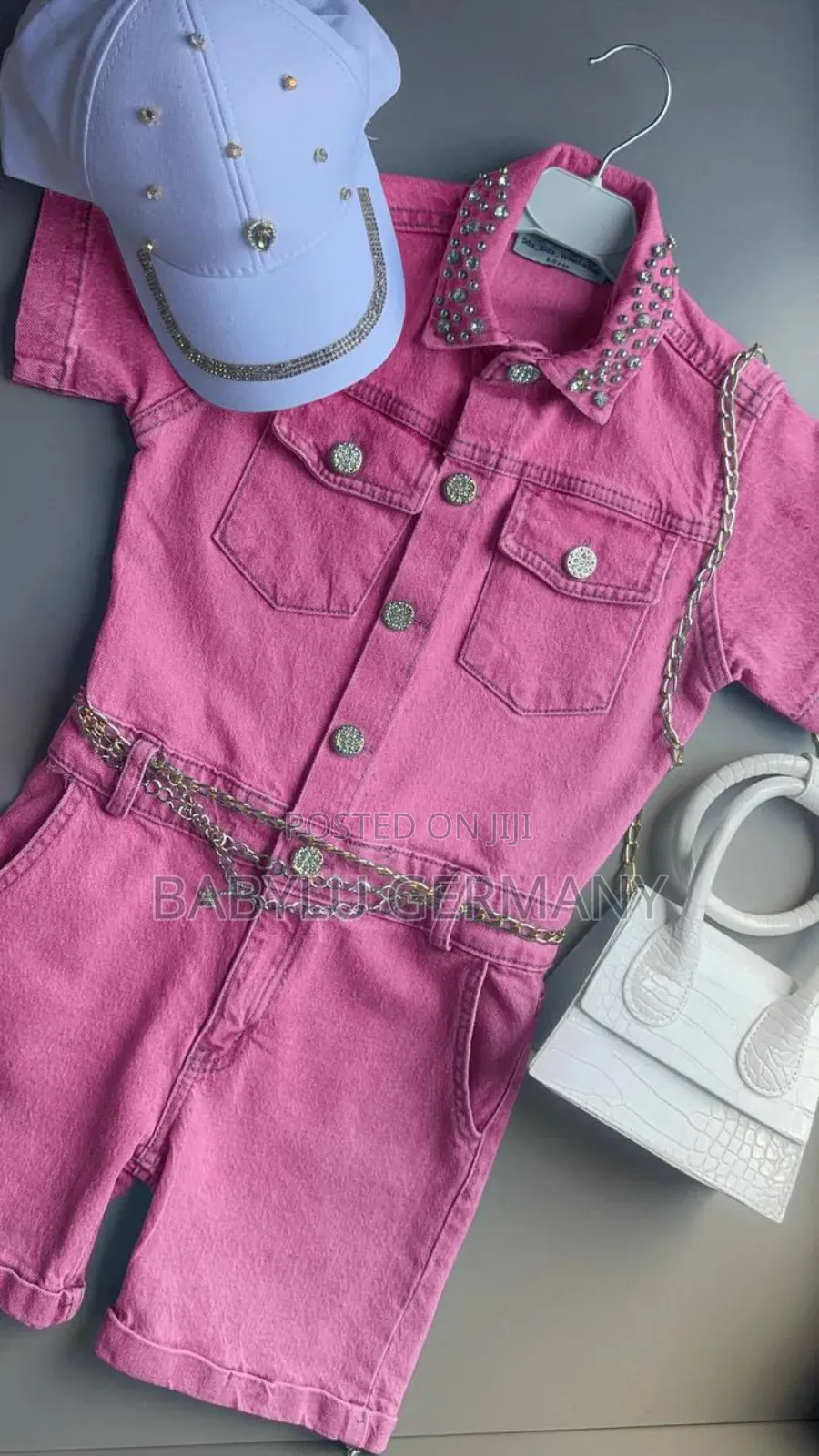 3 Piece Jeans Jumpsuit /Romperset