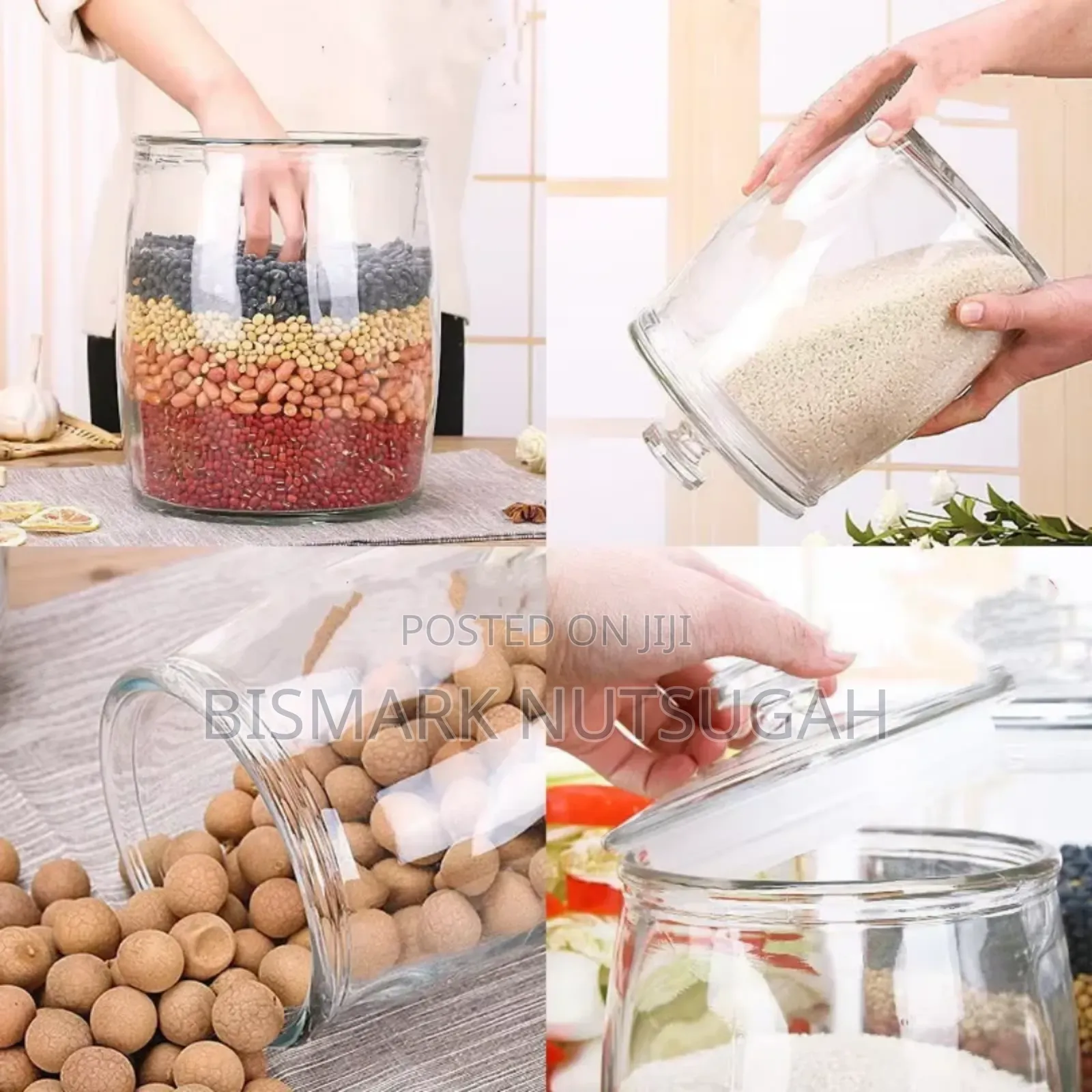 Glass Container Jar