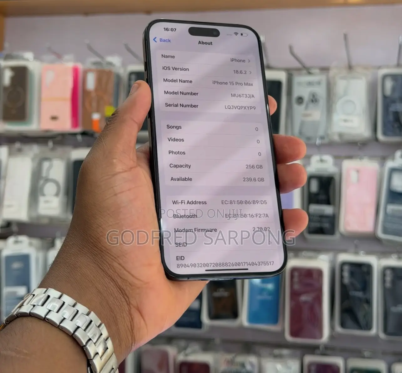 Apple iPhone 15 Pro Max 256 GB Blue