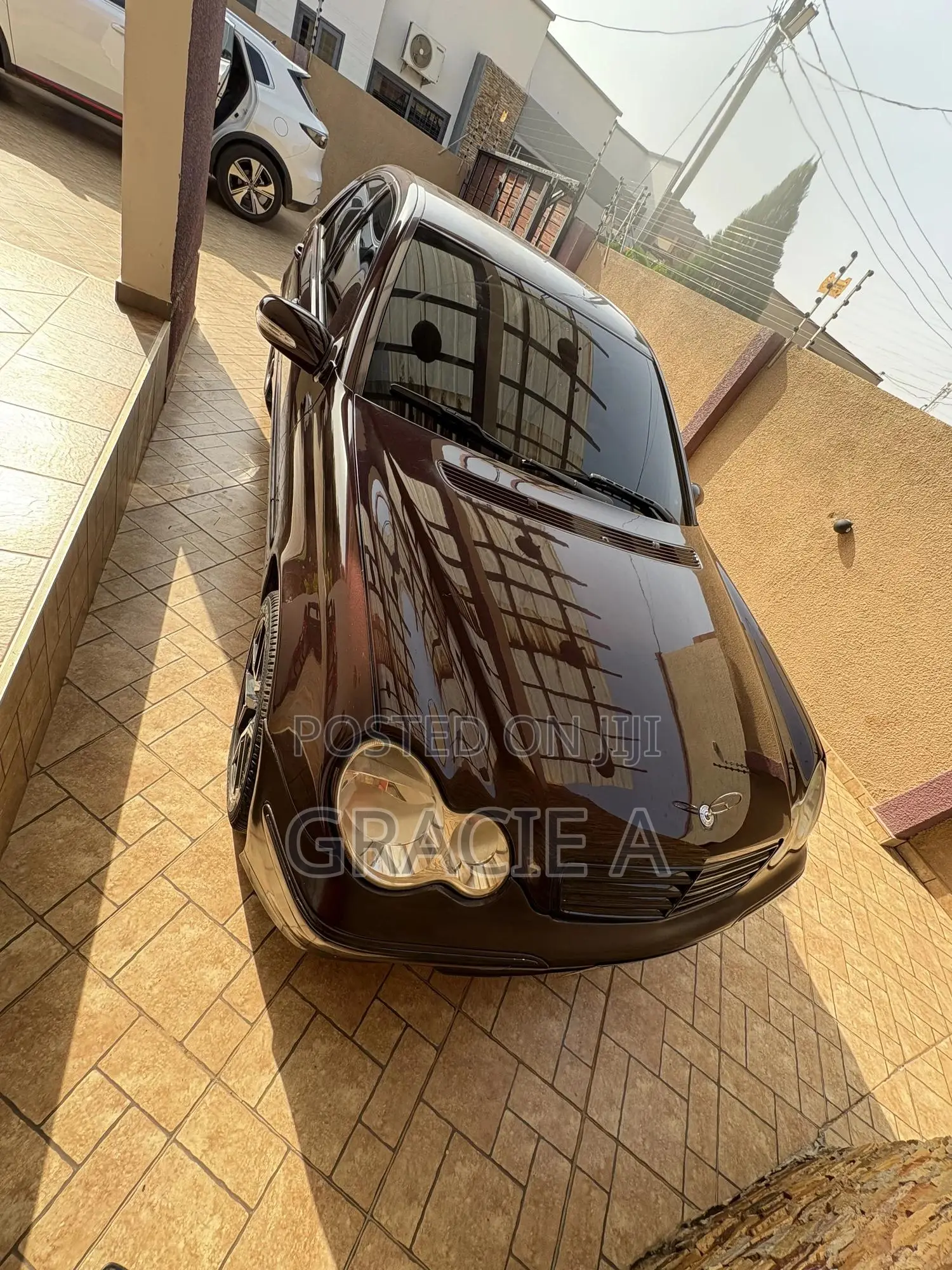 Mercedes-Benz C230 2009 Burgundy