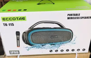 Eccotae Portable Wireless Speaker With Microphone