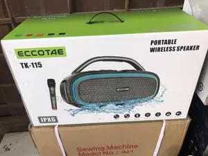 Eccotae Portable Wireless Speaker With Microphone