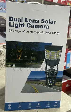4g Dual Lens Solar Light Camera 365 Days of Uninterrupted Power Usage