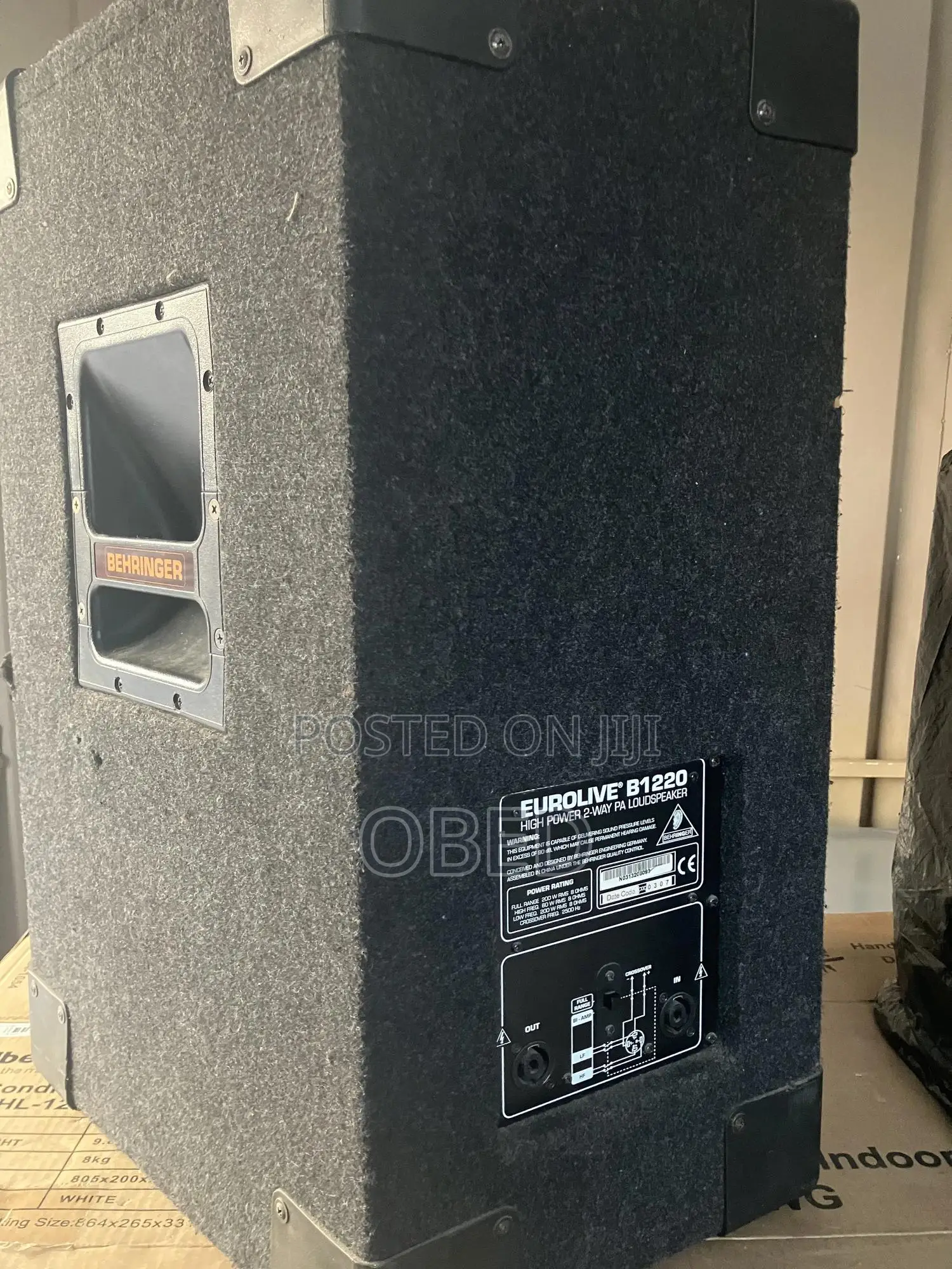 Behringer Eurolive B1220 With Amp and Mixer Monitor