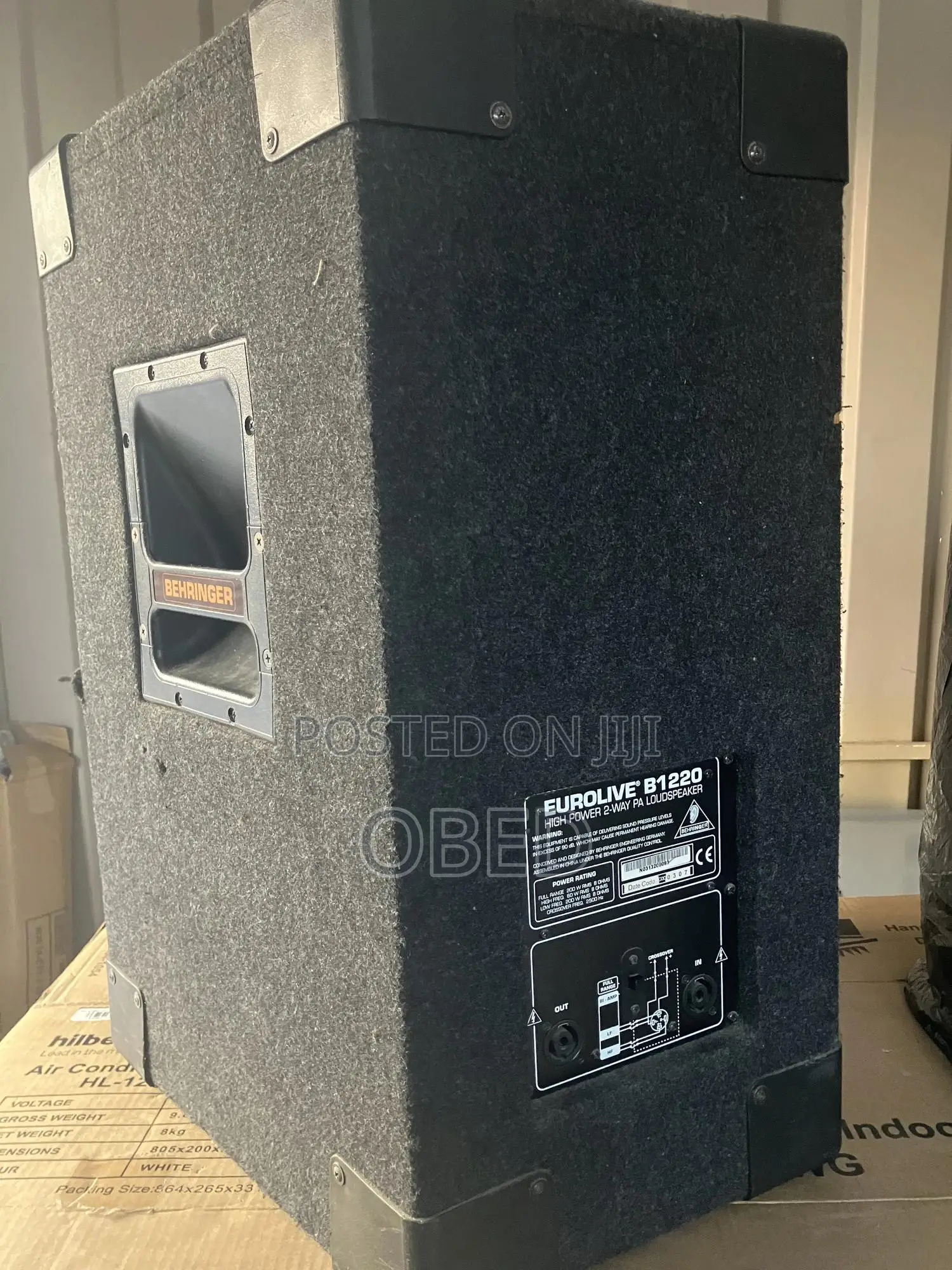Behringer Eurolive B1220 With Amp and Mixer Monitor