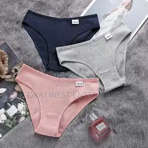 Ultra-Comfort Seamless Cotton Briefs for Ladies