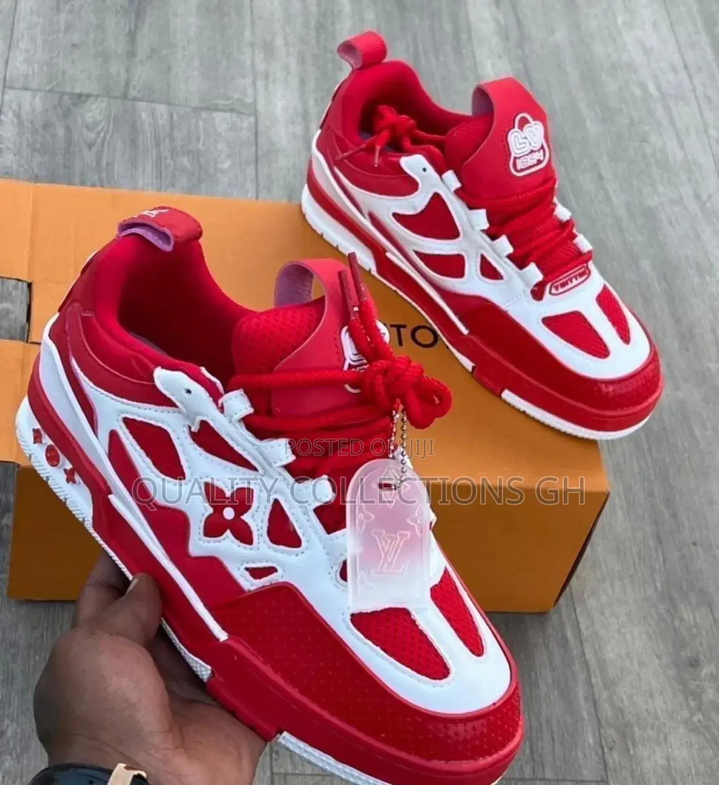 Louis Vuitton Red And White