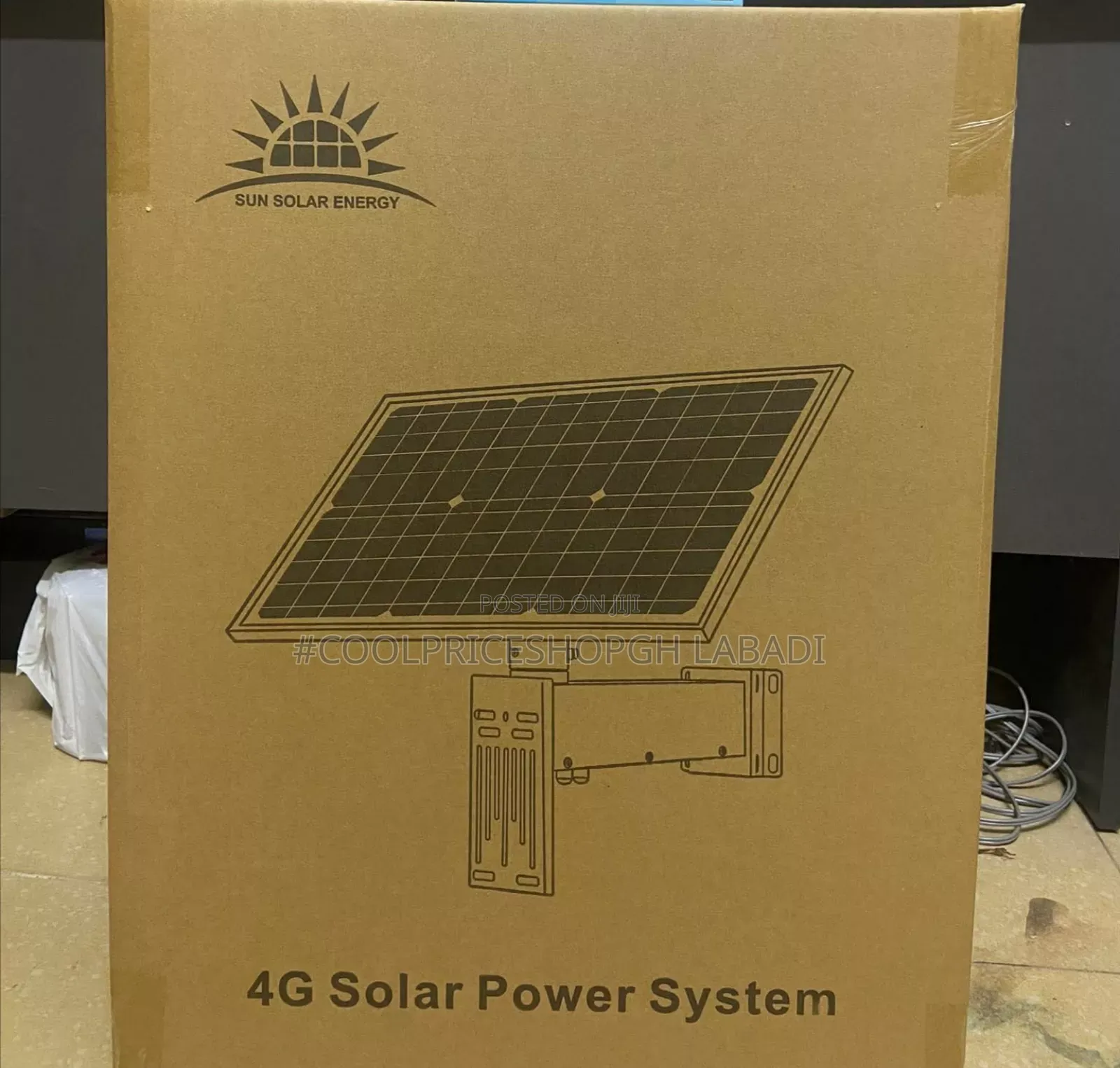 Solar Panel 12volts Power Station Unit