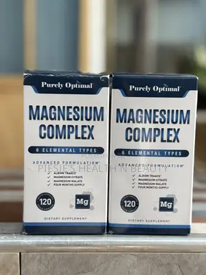 Purely Optimal Magnesium Complex - 6 Forms of Magnesium, 120 Capsules