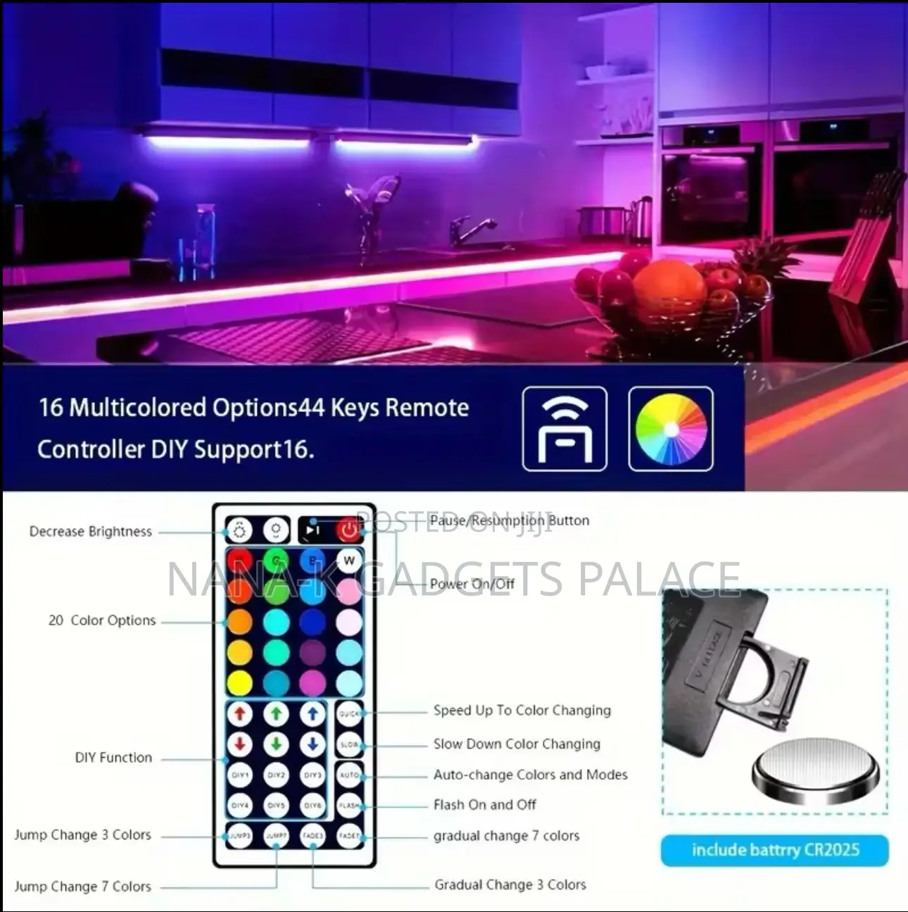 Usb Smart Led Light Strip App Control and Remote Operation