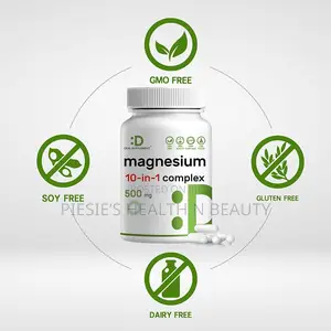 Deal Supplements Magnesium Complex 500mg,– 10-in-1, 240 Capsules