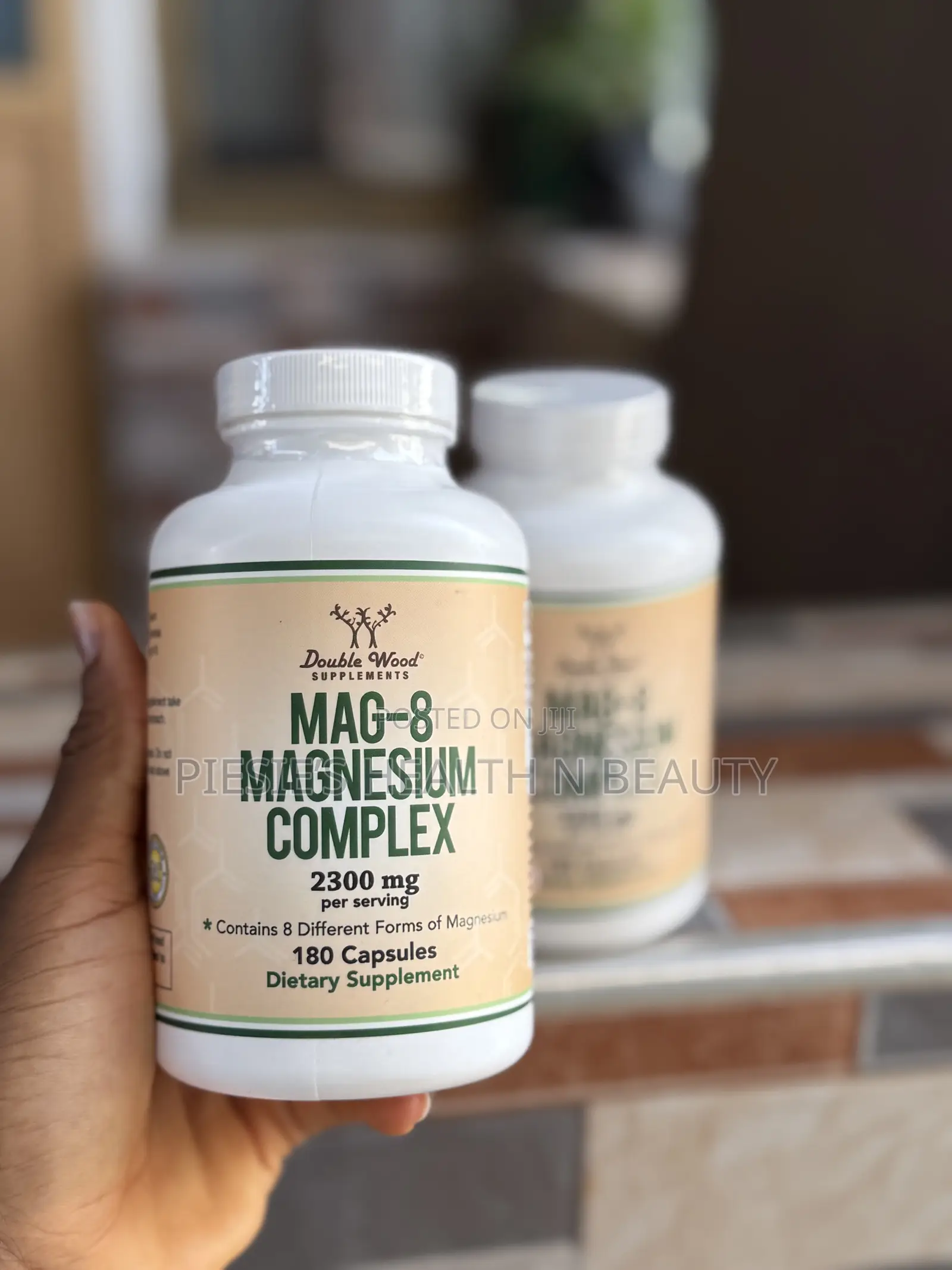 Double Wood Mag-8 Magnesium Complex-8 Forms of Magnesium,2300 Mg, 180s