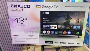 Nasco 43 Inch Frameless Smart Android Google Tv