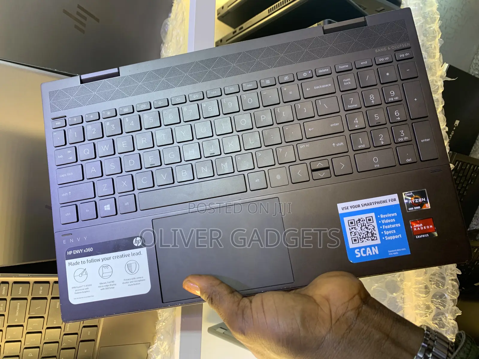 Laptop HP Envy 15 16GB AMD Ryzen 5 SSD 256GB