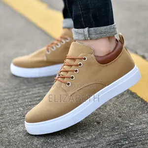 Mens Khaki Type Material