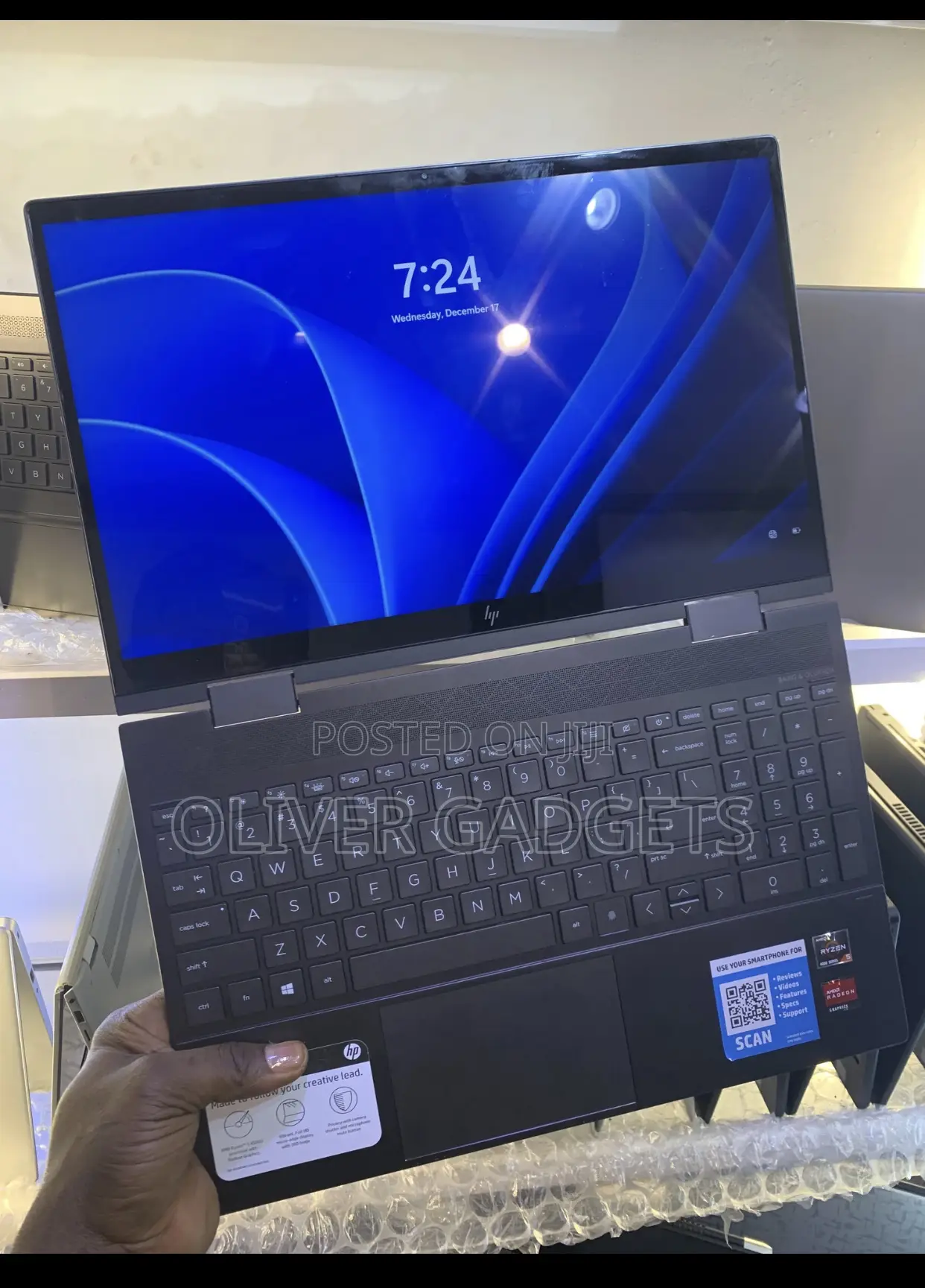 Laptop HP Envy 15 16GB AMD Ryzen 5 SSD 256GB