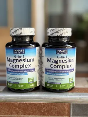 Innate Vitality Magnesium Complex 6-in-1-1160mg Per Serving, 120s