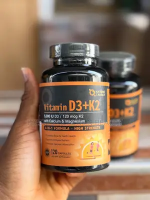 Nature Target Vitamin D3 With Calcium Magnesium,4in1 Formula,120s
