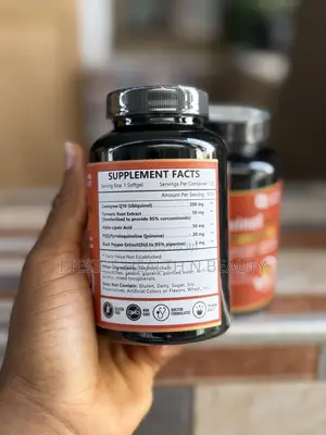 Nature Target Ubiquinol Coq10 200mg With Pqq,Turmeric Black Pepper