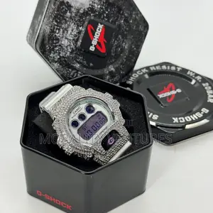 Custom-Iced G-Shock Dw-6900