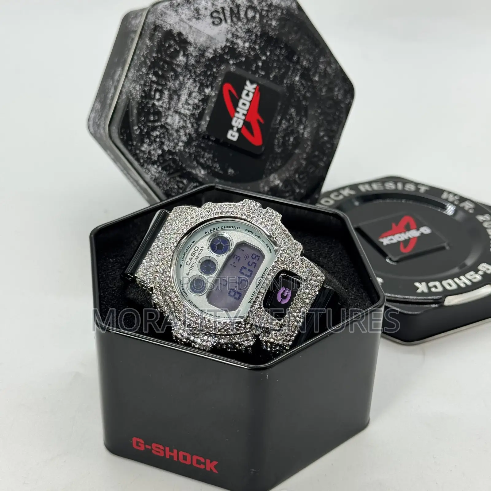 Custom-Iced G-Shock Dw-6900