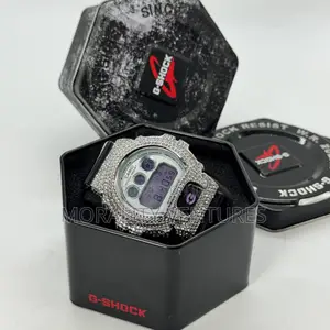 Custom-Iced G-Shock Dw-6900