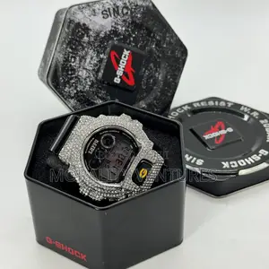 Custom-Iced G-Shock Dw-6900