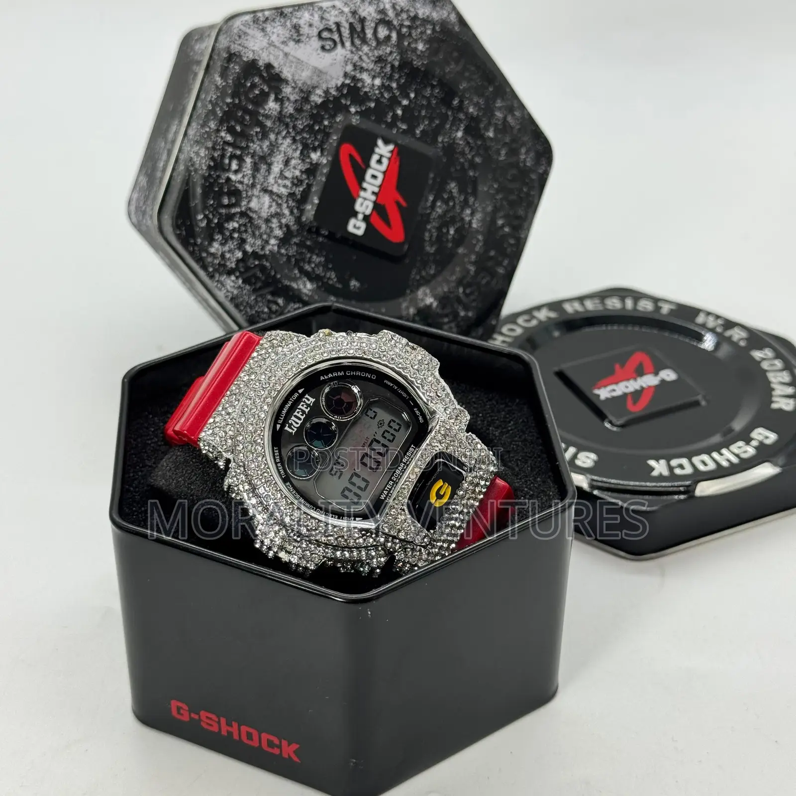 Custom-Iced G-Shock Dw-6900