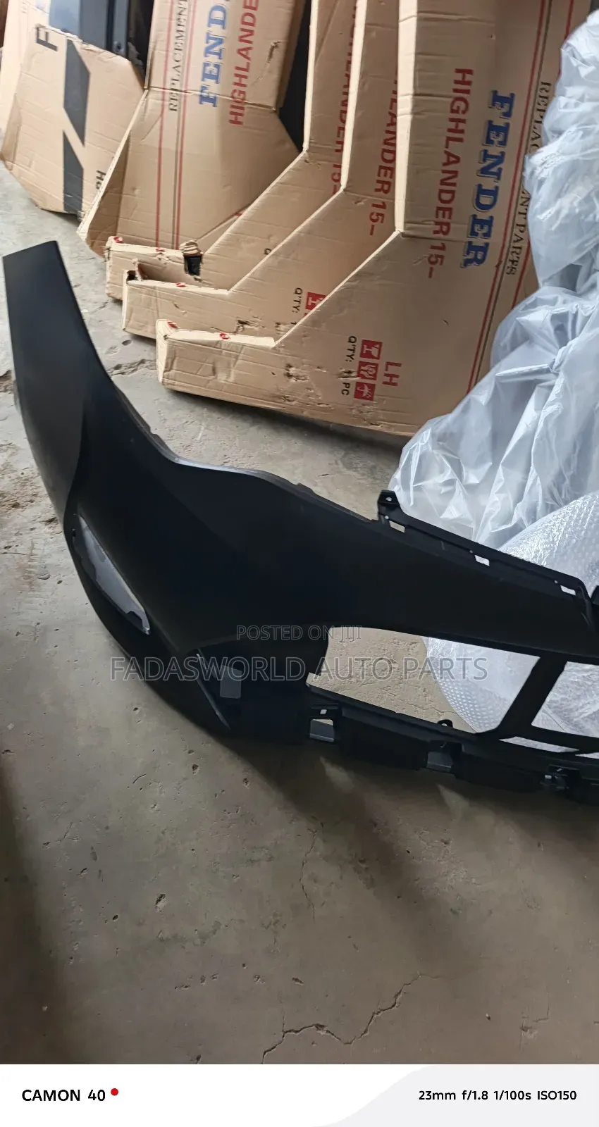 2014 Toyota Corolla Front Bumper