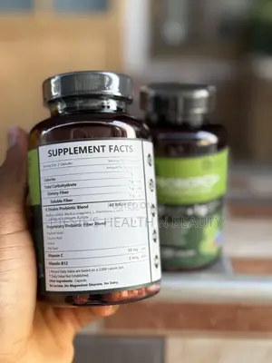 Nature Target Prebiotic Fiber, 60 Billion Probiotics for Women Men