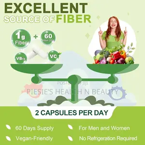 Nature Target Prebiotic Fiber, 60 Billion Probiotics for Women Men