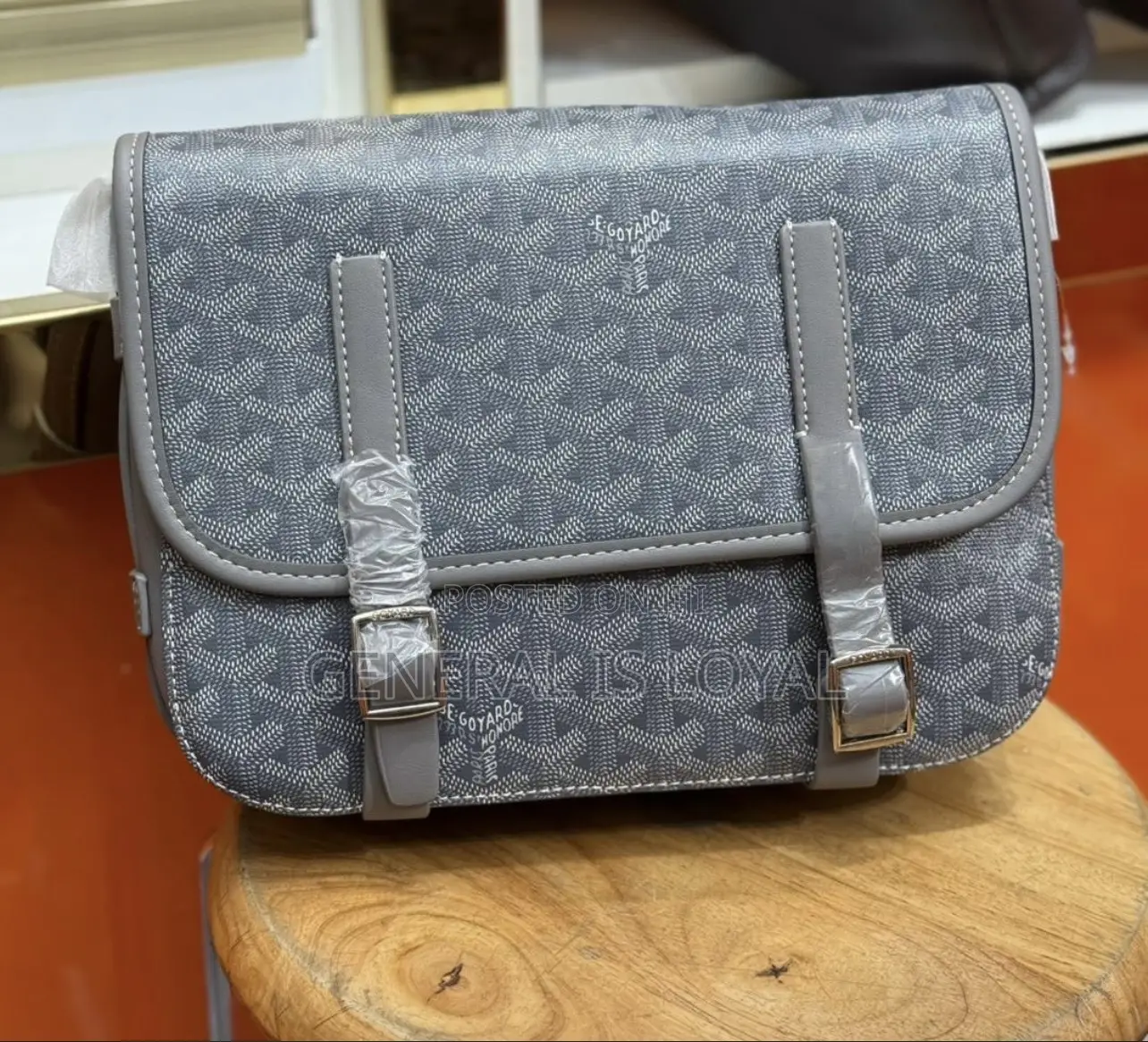 Goyard Medium Size Side Bag/Shoulder Bag