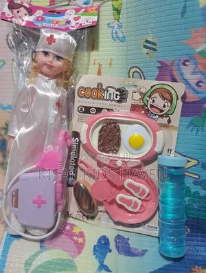 Nice Doll Set, Play Set N Slime for Girls 1 to 4 Years( Price for All)