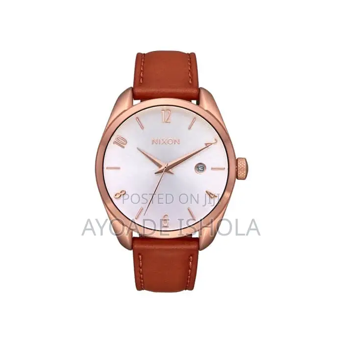 Female Nixon Thalia Leather Watch