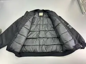 Green Winter Jacket Evisu Kamon Ma-1 Bomber Jacket In Green